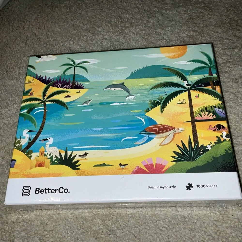 Beach Day Puzzle 1000 Pieces Jigsaw Puzzles 27.5